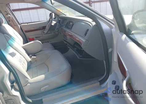 2002 Mercury Grand Marquis Gs from USA, damaged, VIN 2MEFM74W92X660739